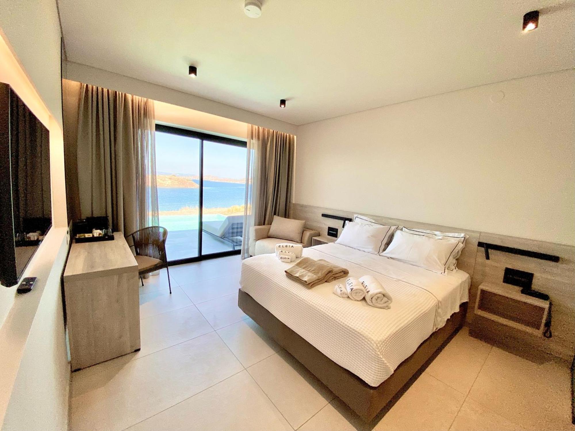 Eleia Seafront Rooms & Villas Petra  Exterior photo